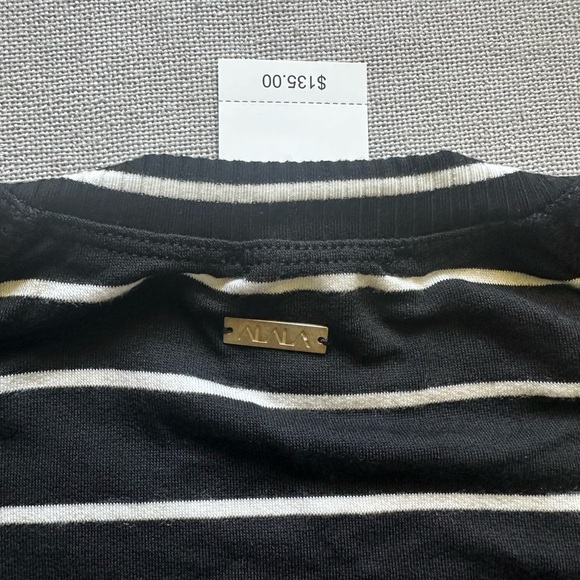 ALALA Breeze Stripped Sweatshirt Shirt New - Picture 5 of 7